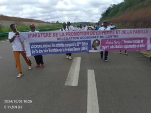 lancement journee de la femme rurale à Lobo